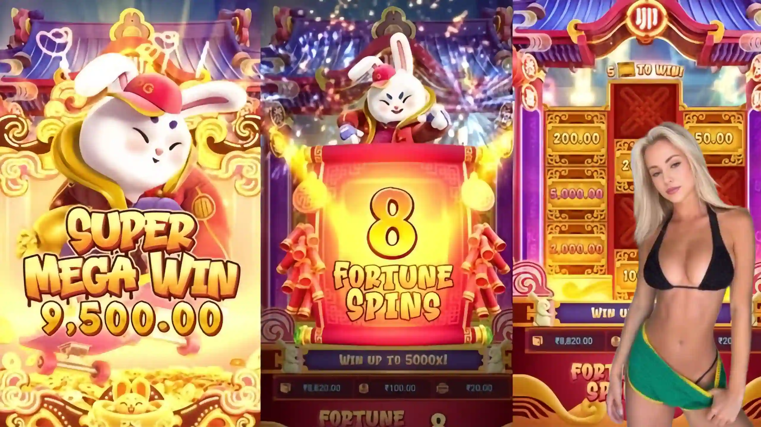 Wild Expansivo Fortune Rabbit 777plus - Coelho Dourado que Expande